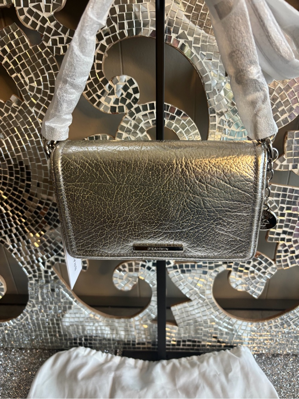 🎀Brahmin‎ Minuette Silver Duchess Crossbody
